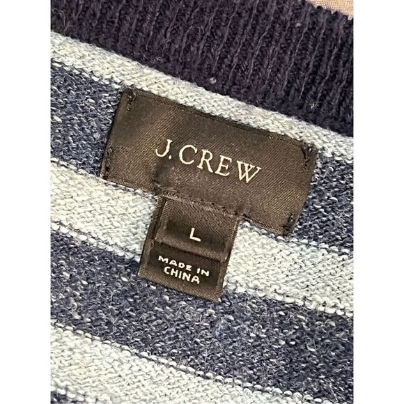 J. Crew cotton striped sweater - Picture 6 of 7